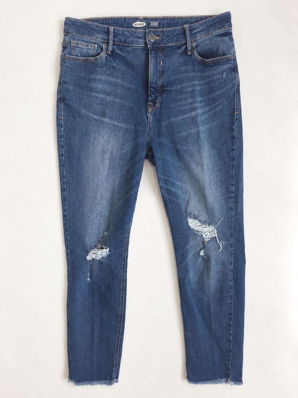 Old Navy Rockstar Super Skinny High Rise Jeans With Secret Slim Pockets